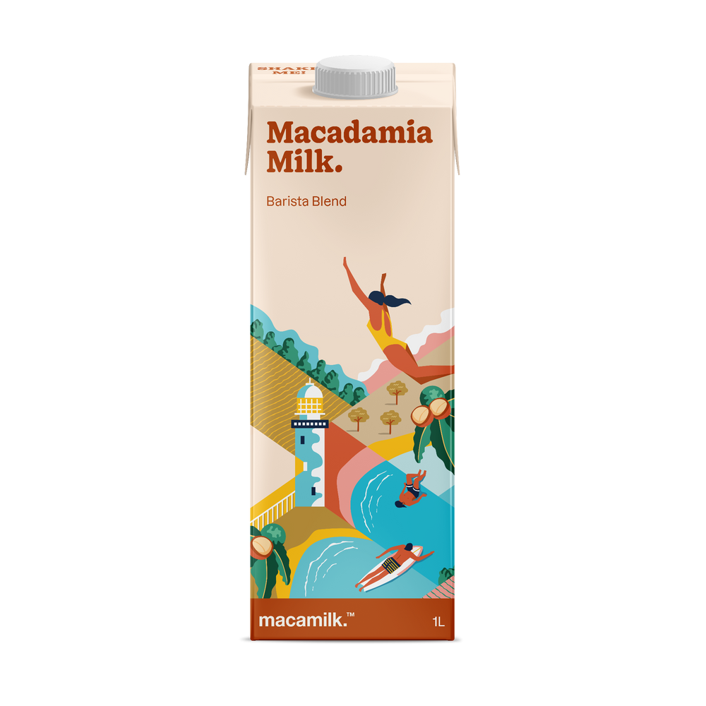 100% Australian made macadamia milk